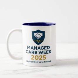 Managed Care Week 2025 - Coffee Mug Tweekleurige Koffiemok