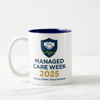 Managed Care Week 2025 - Coffee Mug Tweekleurige Koffiemok