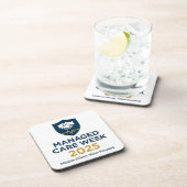Managed Care Week 2025 - Plastic Coaster Set Bier Onderzetter (Rechterzijde)