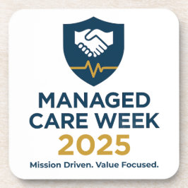 Managed Care Week 2025 - Plastic Coaster Set Bier Onderzetter