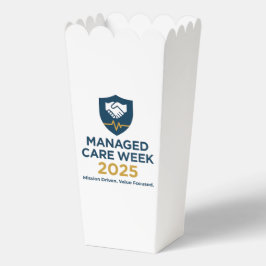Managed Care Week 2025 - Popcorn Box Bedankdoosjes