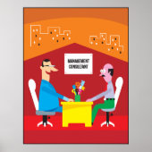 Management Consultant Meeting Poster (Voorkant)