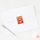 Management Consultant Meeting Vierkante Sticker