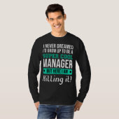 Manager-baas T-shirt (Voorkant volledig)