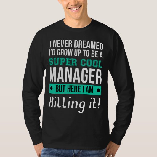 Manager-baas T-shirt (Voorkant)