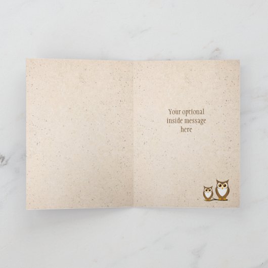 Manager/Boss bedankt kaart (Binnen)