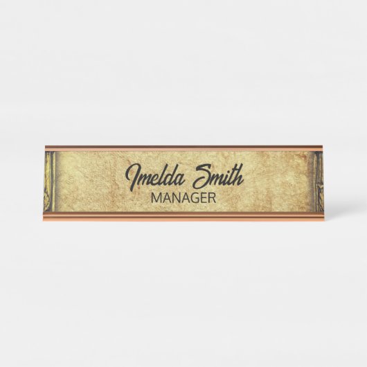  Manager Bureau Naambordje (Voorkant)