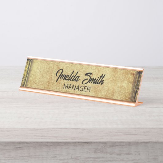  Manager Bureau Naambordje (Voorkant)