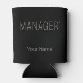 Manager CEO of Zelfstandig en Freelancer Design Blikjeskoeler (Achterkant)