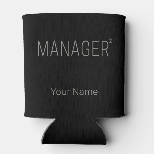 Manager CEO of Zelfstandig en Freelancer Design Blikjeskoeler (Achterkant)