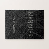 Manager CEO of Zelfstandig en Freelancer Design Legpuzzel (Horizontaal)
