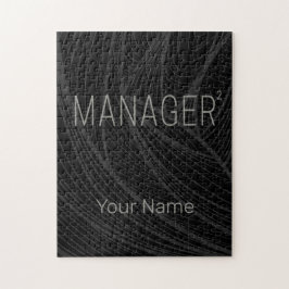 Manager CEO of Zelfstandig en Freelancer Design Legpuzzel