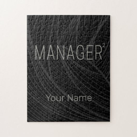 Manager CEO of Zelfstandig en Freelancer Design Legpuzzel (Verticaal)