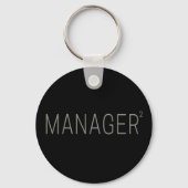 Manager CEO of Zelfstandig en Freelancer Design Sleutelhanger (Voorkant)