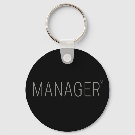 Manager CEO of Zelfstandig en Freelancer Design Sleutelhanger (Voorkant)