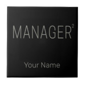 Manager CEO of Zelfstandig en Freelancer Design Tegeltje (Voorkant)
