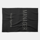 Manager CEO of Zelfstandig en Freelancer Design Theedoek (Horizontaal)