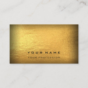 Manager Construction Investment Trading Gold Black Visitekaartje