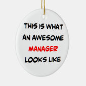 manager, geweldige keramisch ornament (Rechts)