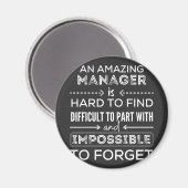 Manager, Gift For Manager, A Truly Great Manager Magneet (Voorkant / Achterkant)