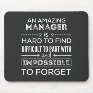 Manager, Gift For Manager, A Truly Great Manager Muismat