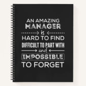 Manager, Gift For Manager, A Truly Great Manager Notitieboek (Voorkant)