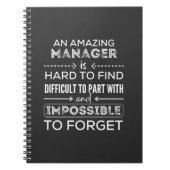 Manager, Gift For Manager, A Truly Great Manager Notitieboek (Voorkant)