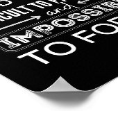 Manager, Gift For Manager, A Truly Great Manager Poster (Hoek)