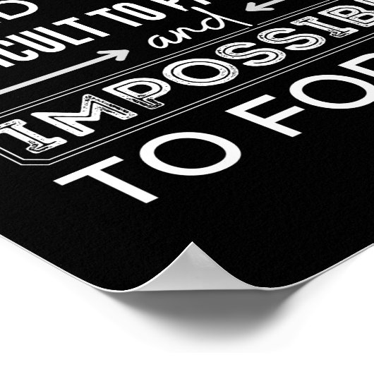 Manager, Gift For Manager, A Truly Great Manager Poster (Hoek)