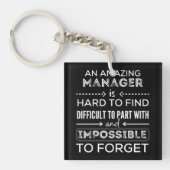 Manager, Gift For Manager, A Truly Great Manager Sleutelhanger (Voorkant)