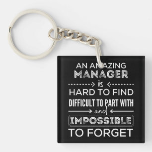 Manager, Gift For Manager, A Truly Great Manager Sleutelhanger