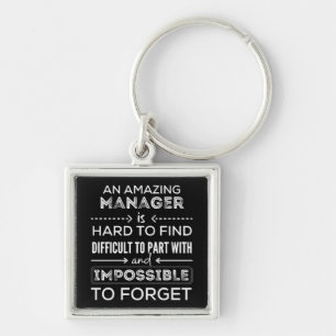 Manager, Gift For Manager, A Truly Great Manager Sleutelhanger