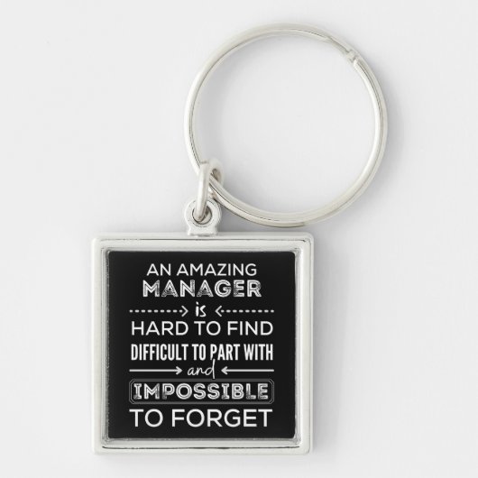 Manager, Gift For Manager, A Truly Great Manager Sleutelhanger (Voorkant)