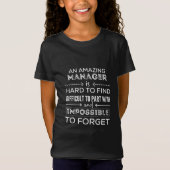 Manager, Gift For Manager, A Truly Great Manager T-shirt (Voorkant)