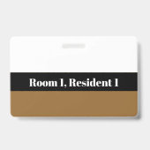 Manager ID-badge Badge (Achterkant)