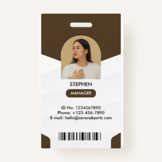 Manager-ID-Kaart Badge