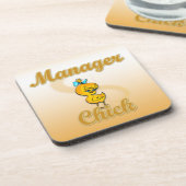 Manager kiezen bier onderzetter (Linkerzijde)