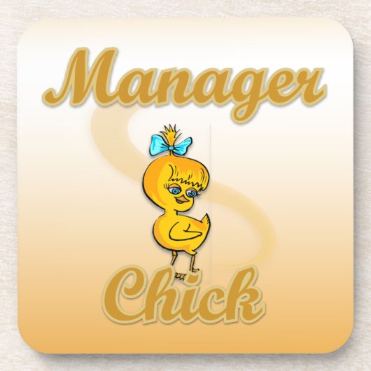 Manager kiezen bier onderzetter (Voorkant)