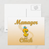 Manager kiezen briefkaart (Voorkant / Achterkant)