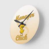 Manager kiezen ronde klok (Hoek)