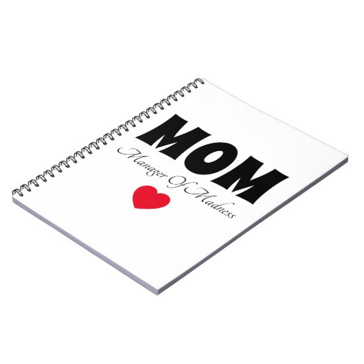 Manager mam notitieboek (Linkerzijde)