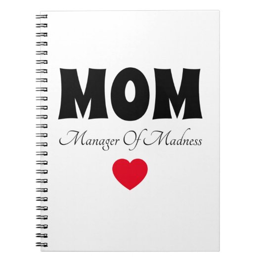 Manager mam notitieboek (Voorkant)