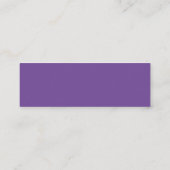 Manager Mini-Visitekaartje Mini Visitekaartje (Achterkant)