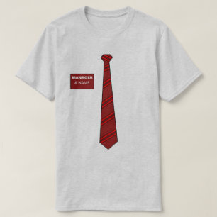 Manager Necktie Shirt
