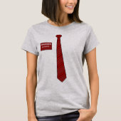 Manager Necktie-Shirt T-shirt (Voorkant)