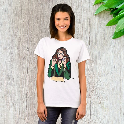 Manager op het werk t-shirt