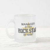 Manager Rock Star van Night Matglas Koffiemok (Links)