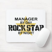 Manager Rock Star van Night Muismat (Met muis)