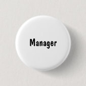Manager Ronde Button 3,2 Cm (Voorkant)