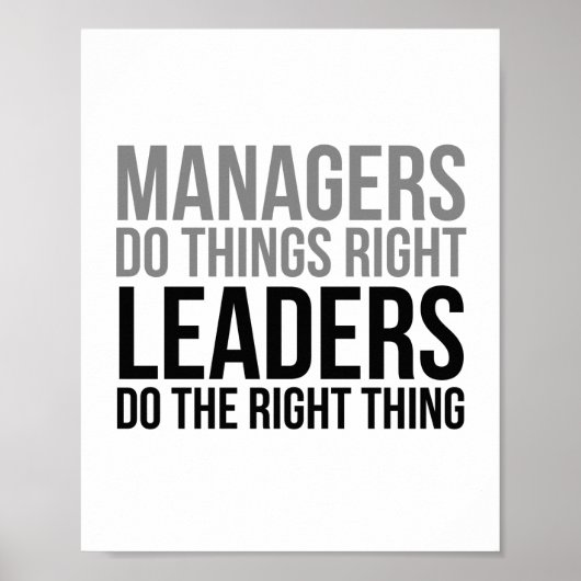 Managers doen het goed poster (Voorkant)